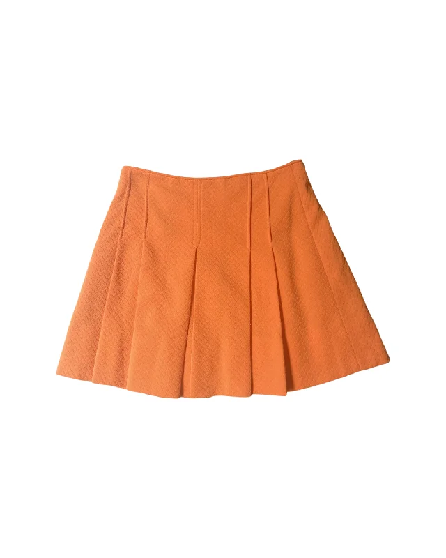 Vintage 90’s Mini Skirt leather skirt refined