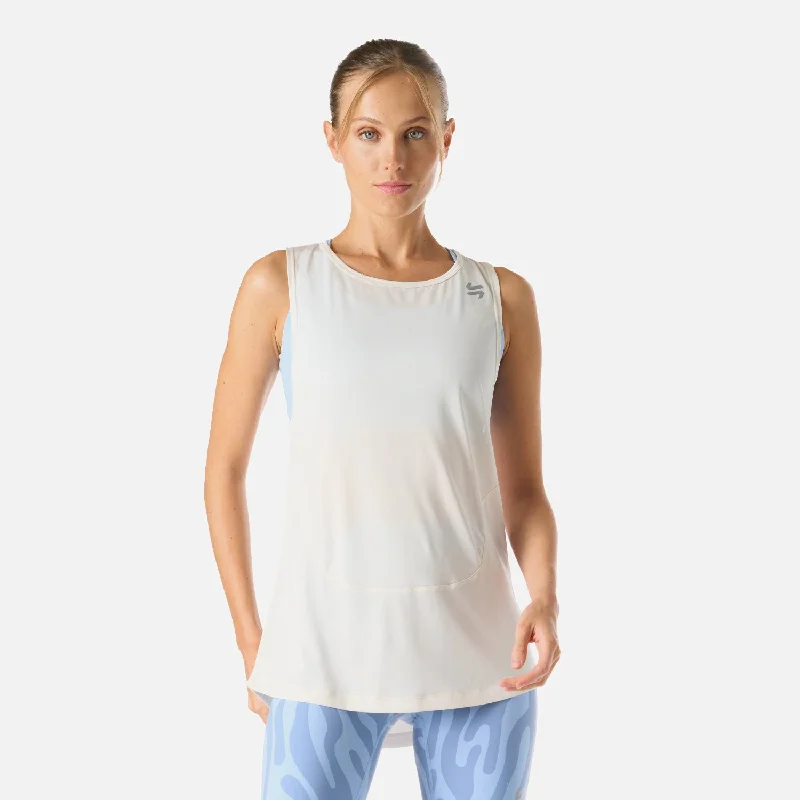 Polera Mujer Tempo Tank Top Blanco Vulcano cute tank top