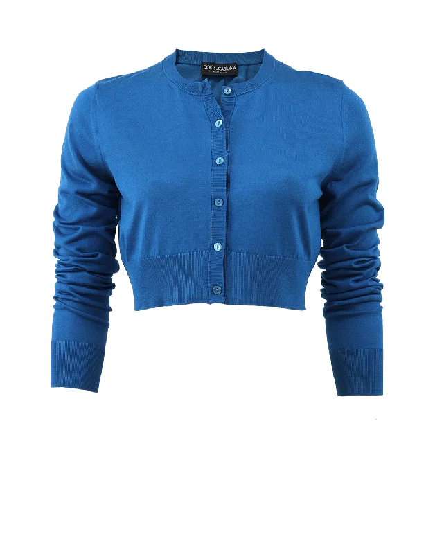 Cropped Cardigan Modern Contemporary chic