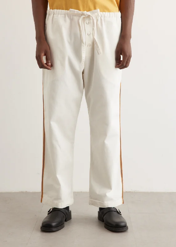 Baseball Pyjama Pants Wide-Legged Palazzos