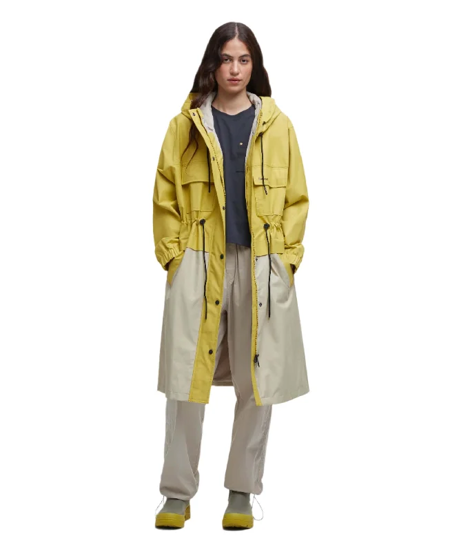 Evie Showerproof Jacket Snapped Jacket Toggled Jacket Drawstring Jacket