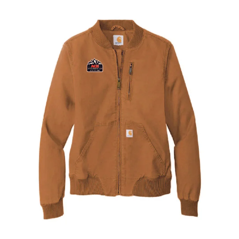 CT102524 Carhartt Women's Rugged Flex Crawford Jacket AIRC Knit Jacket Woven Jacket Fleece Jacket CT102524 Carhartt Women's Rugged Flex Crawford Jacket AIRC Knit Jacket Woven Jacket Fleece Jacket