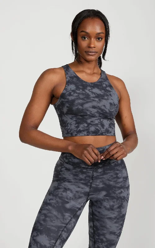 Desire Tank in Tie Dye grey tank top