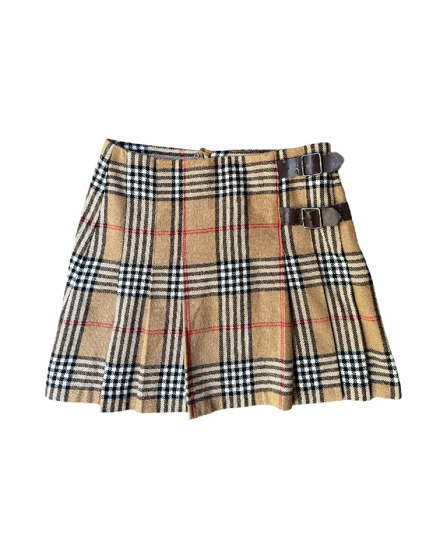 Vintage 90’s Wool Skirt Size 10 velvet skirt luxurious