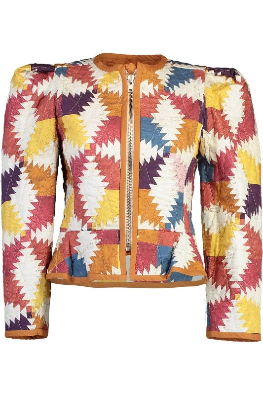 Hafileal Cropped Jacket Satin Jacket Silk Jacket Chiffon Jacket