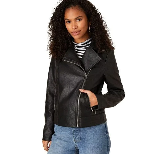 Dorothy Perkins Womens/Ladies Faux Leather Biker Jacket Ribbed Jacket Pleated Jacket Ruffled Jacket