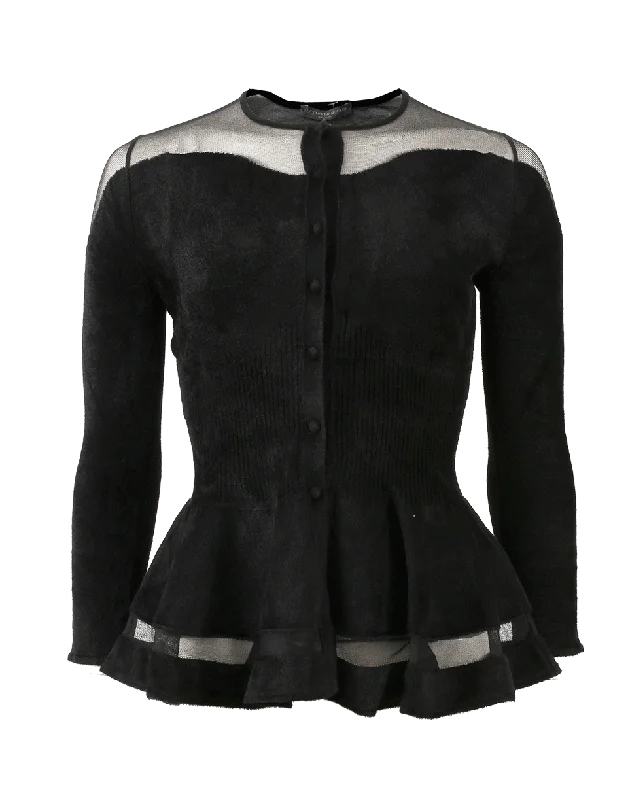 Cardigan Velvet Chenille Corduroy
