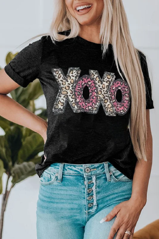 Tops Owl Print Crew Neck Sleeveless Tank Top casual tank top