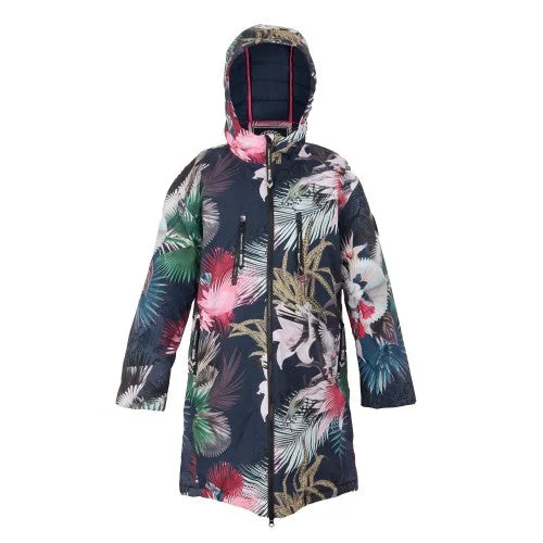 Regatta Womens/Ladies Christian Lacroix  Cailar II Floral Waterproof Jacket Front Pockets Side Pockets Patch Pockets