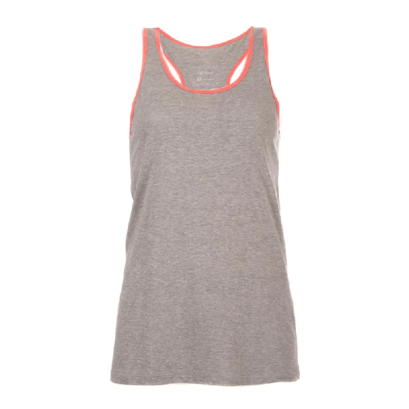 Polera Mujer Summit UV-Stop Tank Melange Gris Lippi lemon yellow tank
