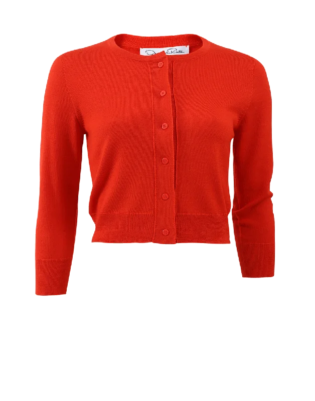 Cropped Cardigan Chenille Fabric Brocade Fabric Lace Fabric