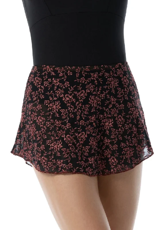 ON SALE Darling Pull-On Skirt (Sangria) belted skirt waist