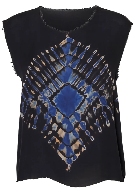 Lotta Tank Black print tank top