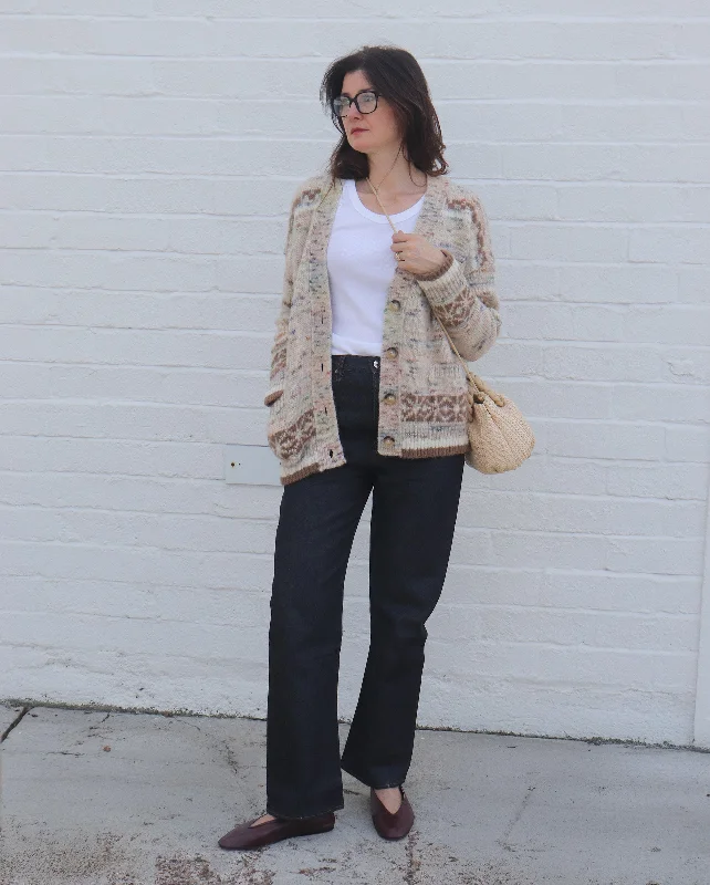 ELEONORE CARDIGAN / AQUARELLE Welt Pockets Slit Pockets Flap Pockets