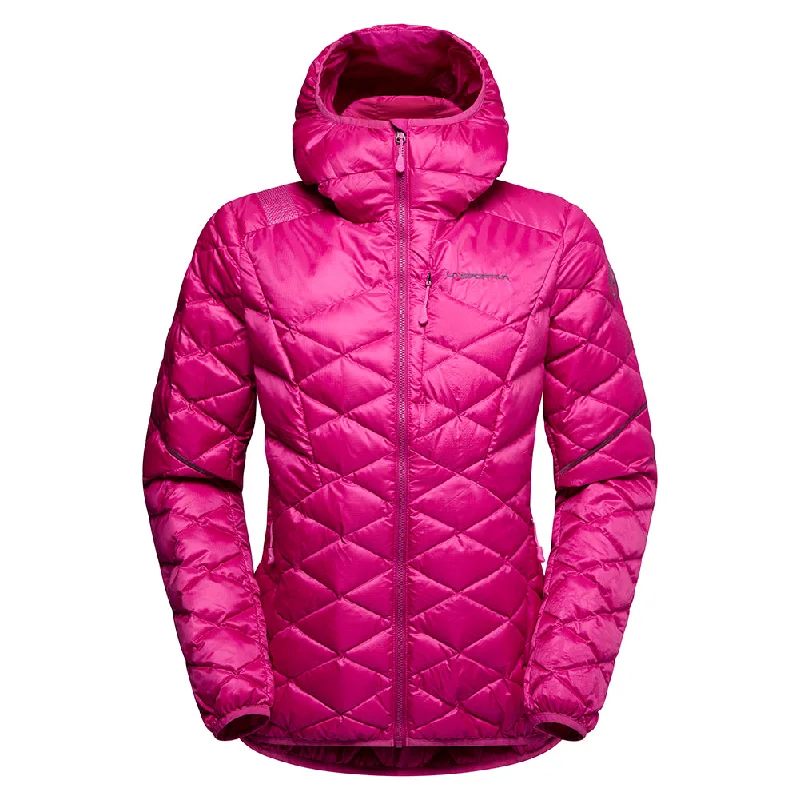Pinnacle Down Jacket - Women's Satin Jacket Silk Jacket Chiffon Jacket