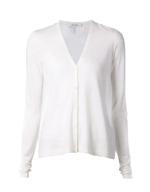 Sheer Back Cardigan Thin Thick Dense