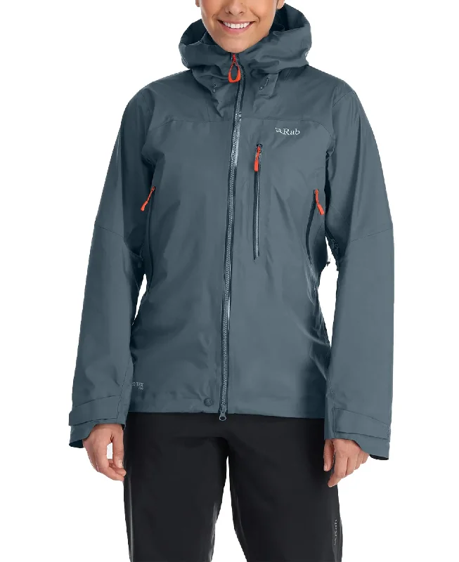 Latok Mountain GTX Jacket Wmns Denim Fabric Leather Fabric Suede Fabric