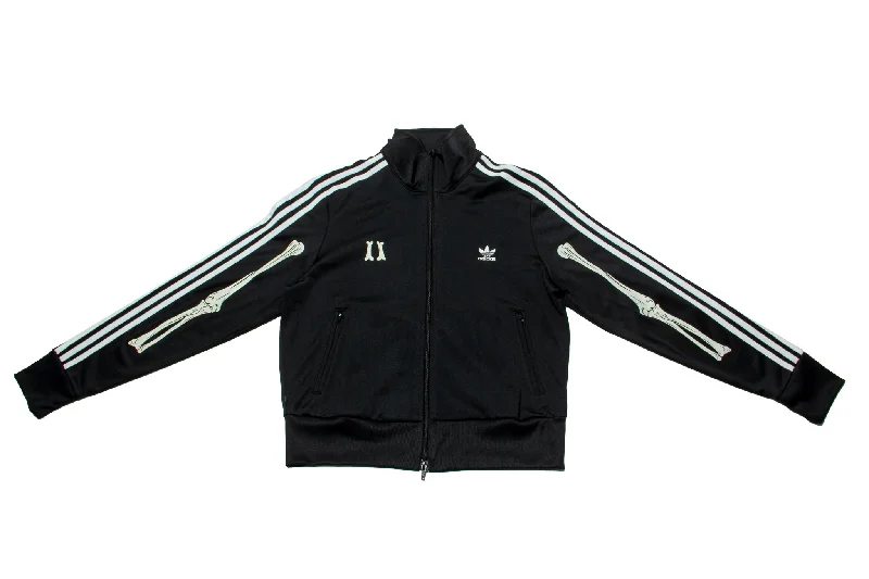 Two Feet Undr x Bones Classic Jacket "Black" - Women Knit Jacket Woven Jacket Fleece Jacket