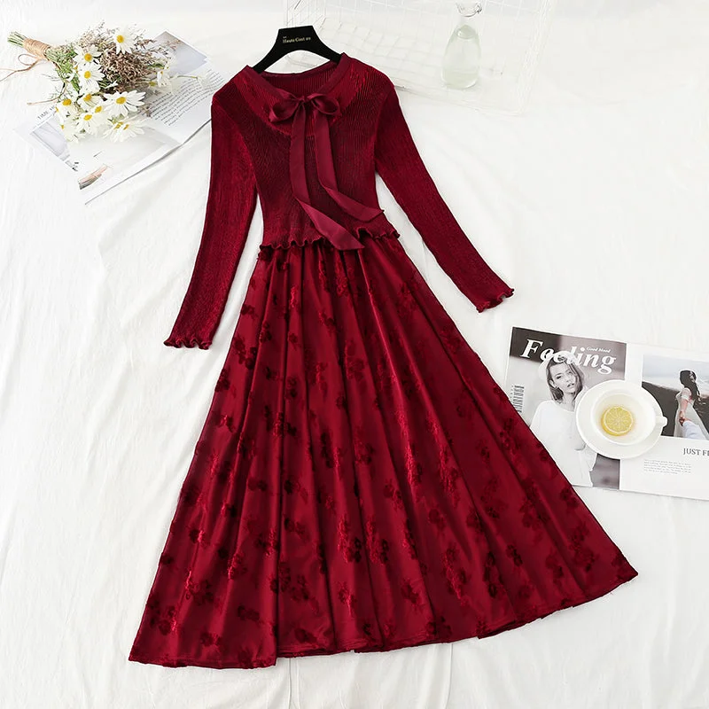 Light luxury celebrity super slim design high-end knee length skirt  4748 denim skirt classic