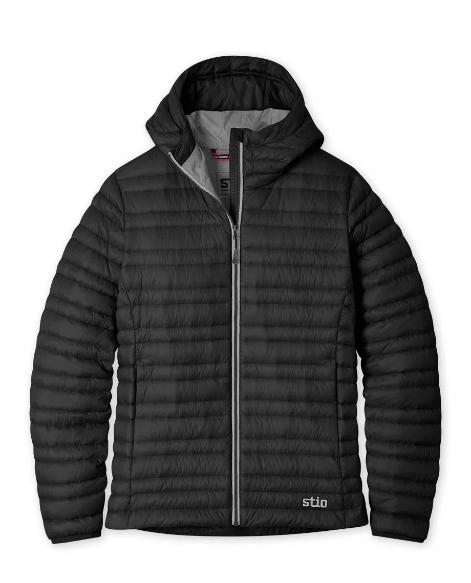 Stio Women's Pinion Hooded Jacket A-Line Jacket Boat Neck Shawl Collar