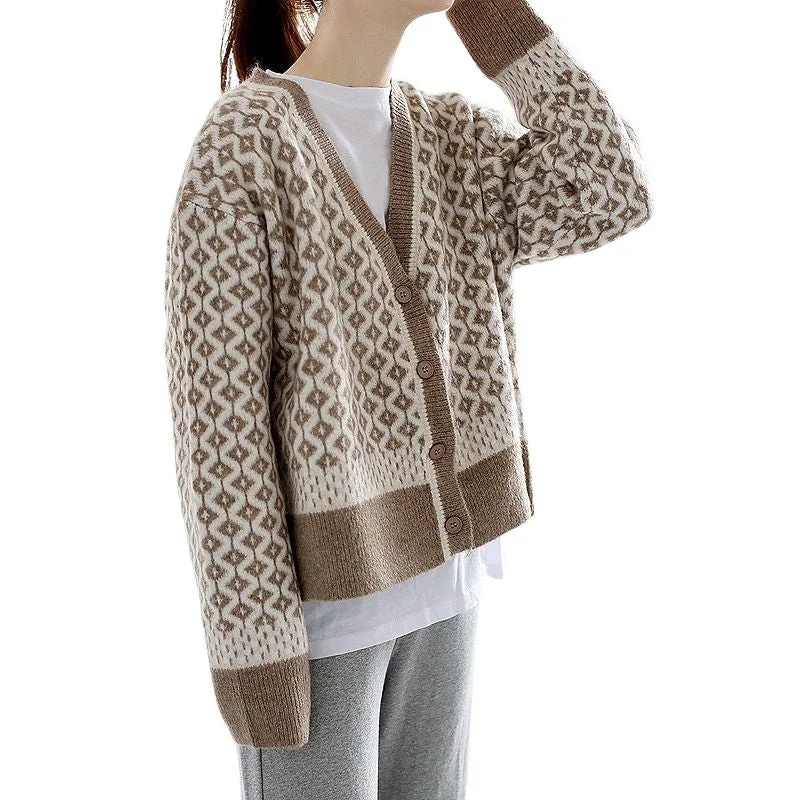 Khaki Brown Multi