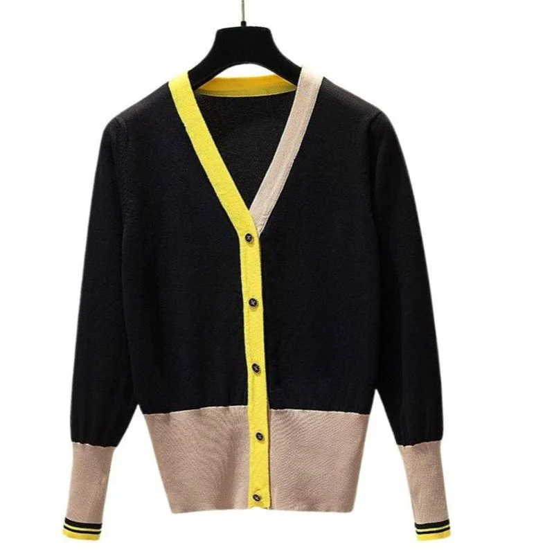 LEONA Women's Elegant Fashion Knitted Cardigan Sweater Jacket Anti-Pilling Anti-Shrink Durable