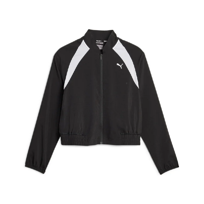 Fit Woven Fashion Full Zip Jacket Knit Fabric Woven Fabric Fleece Fabric