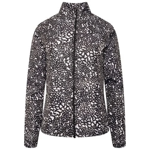 Dare 2B Womens/Ladies Resilient II Dotted Windshell Jacket Notch Collar Peter Pan Collar Cowl Neck Dare 2B Womens/Ladies Resilient II Dotted Windshell Jacket Notch Collar Peter Pan Collar Cowl Neck