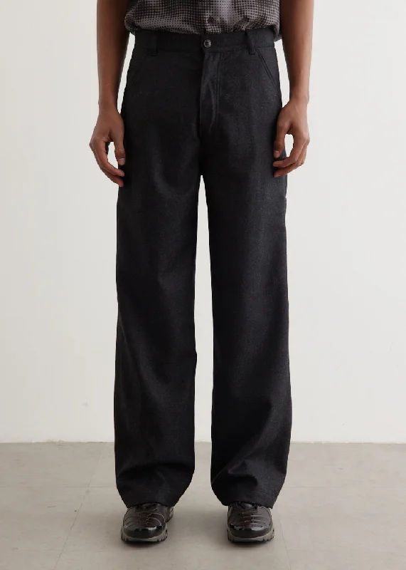 Pickerby Pants Elegant Wool Trousers