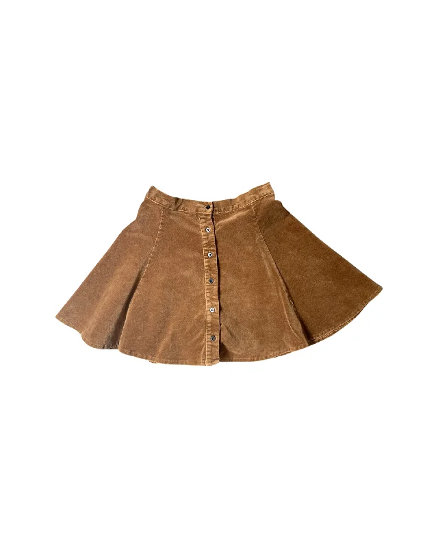 Vintage 90’s Velvet Skirt cashmere skirt plush