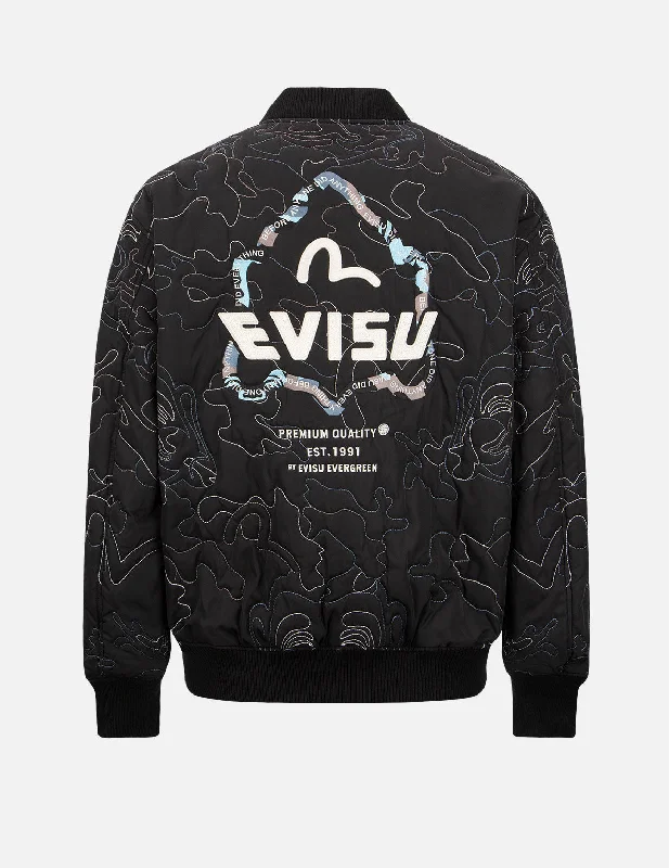 Allover Camouflage Outline Quilted Jacket Striped Jacket Polka Dot Jacket Floral Jacket Allover Camouflage Outline Quilted Jacket Striped Jacket Polka Dot Jacket Floral Jacket