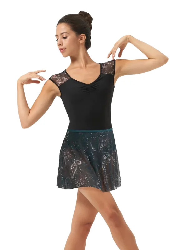 ON SALE La Bohème Pull-On Skirt (Pine) spandex blend skirt