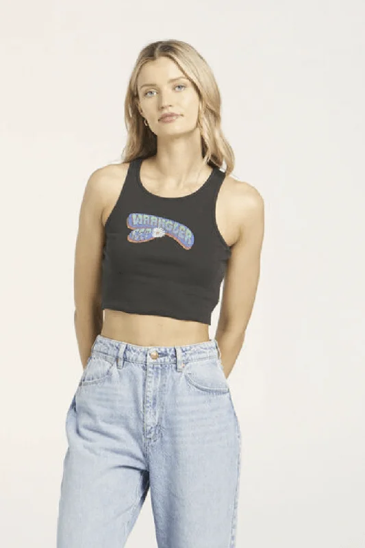 WRANGLER LENNY TANK - FIELD OF EYES flexible tank top