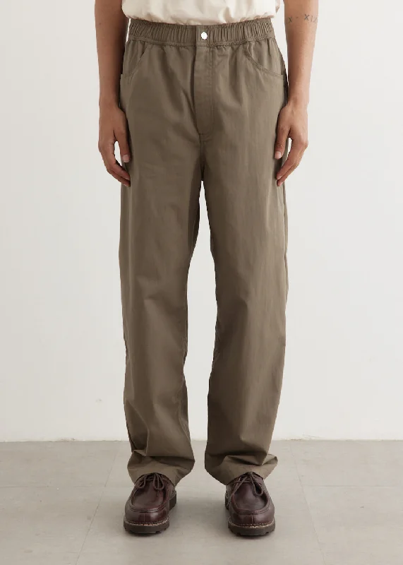 Ragnar Fine Broken Twill Pants Fashionable Tapered Leg Pants