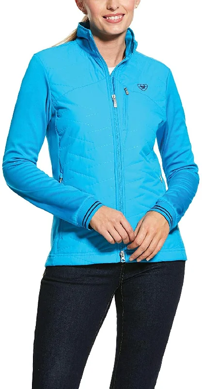 Ariat Women's Hybrid Insulated Jacket Herringbone Jacket Houndstooth Jacket Plaid Jacket