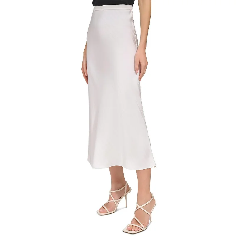 DKNY Womens Shadow Stripe  Maxi Skirt vintage skirt charm