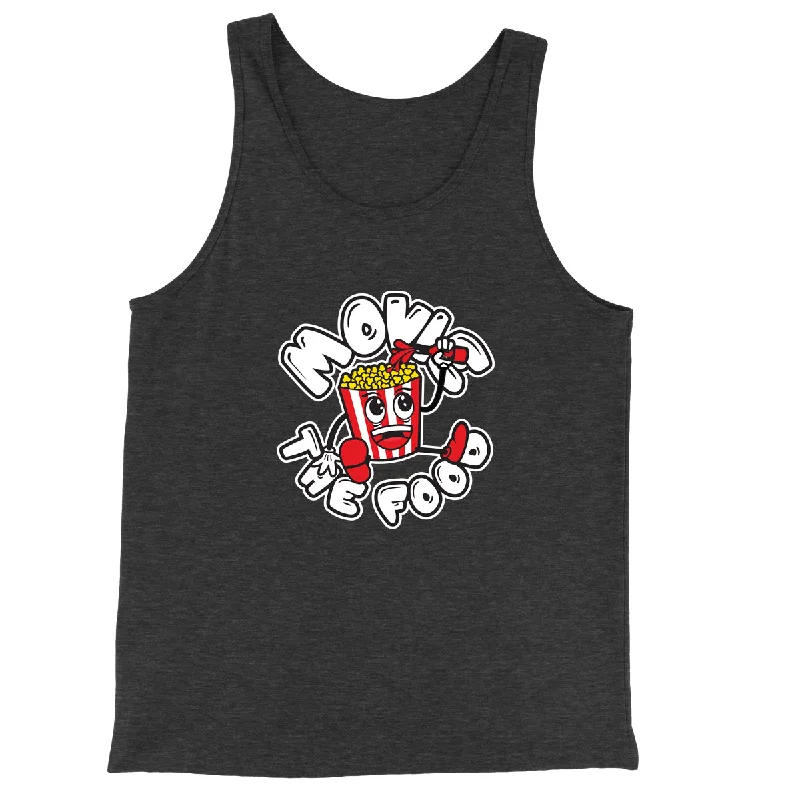 Movie The Food™ "Round Logo" Tank Top silver tank top