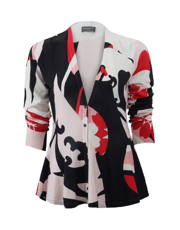 Printed Peplum Cardigan Rayon Fabric Velvet Fabric Corduroy Fabric