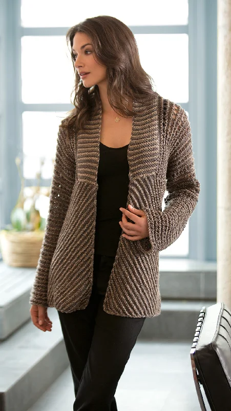 Glamour Jacket Pattern (Knit) - Version 1 Fleece Jacket Down Jacket Feather Jacket