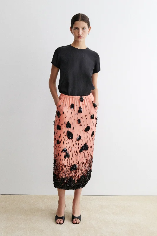 Vela Skirt leather skirt sleek