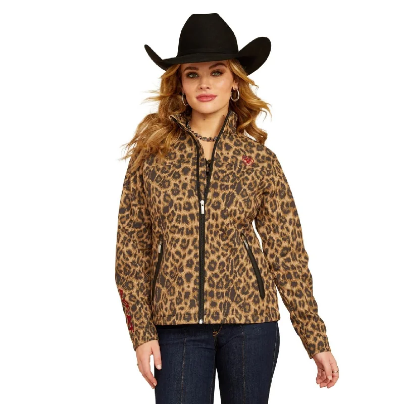 Ariat Women's New Team Softshell Print Jacket Denim Jacket Leather Jacket Suede Jacket Ariat Women's New Team Softshell Print Jacket Denim Jacket Leather Jacket Suede Jacket