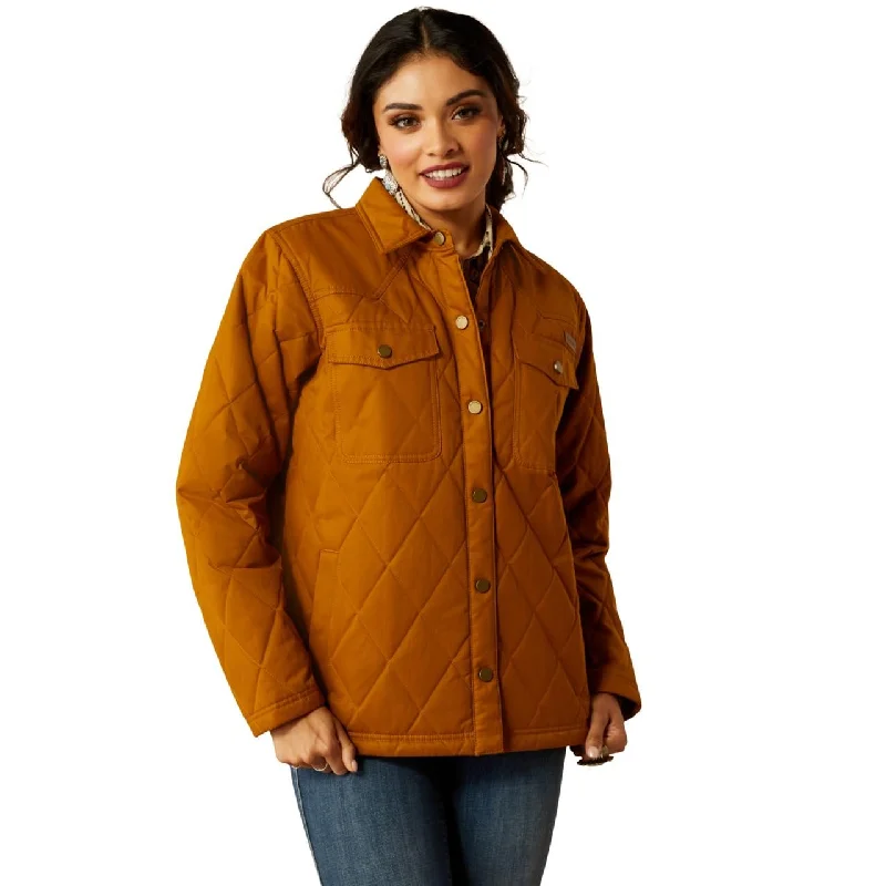 Ariat Women's Grizzly Quilted Barn Jacket Striped Jacket Polka Dot Jacket Floral Jacket Ariat Women's Grizzly Quilted Barn Jacket Striped Jacket Polka Dot Jacket Floral Jacket