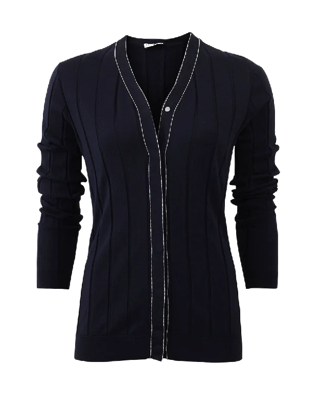 Wide Rib Cotton Cardigan Nylon Fabric Polyester Fabric Spandex Fabric