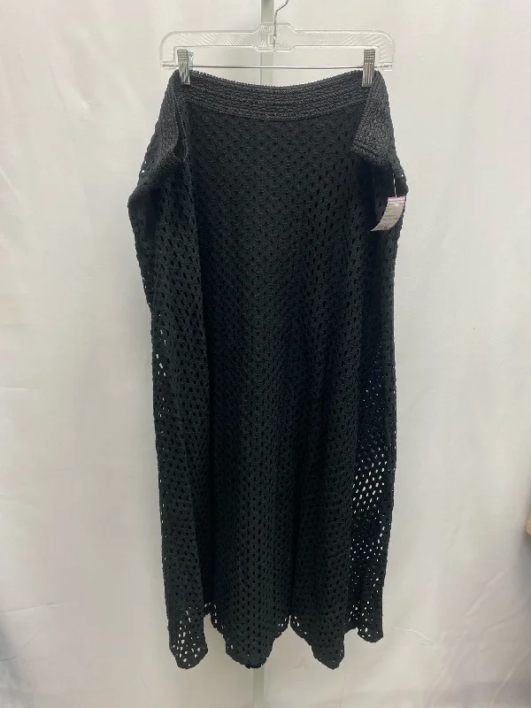 Chico's Size Chico's 3 (X-large) Black Skirt wool skirt sturdy