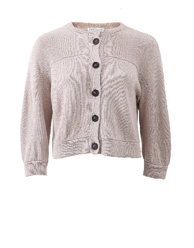 Paillette Cardigan Crew Neck V-Neck Turtle Neck