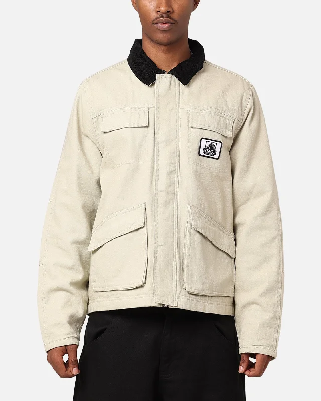 X-Large Washed Shop Jacket Bone Jacket Blazer Coat