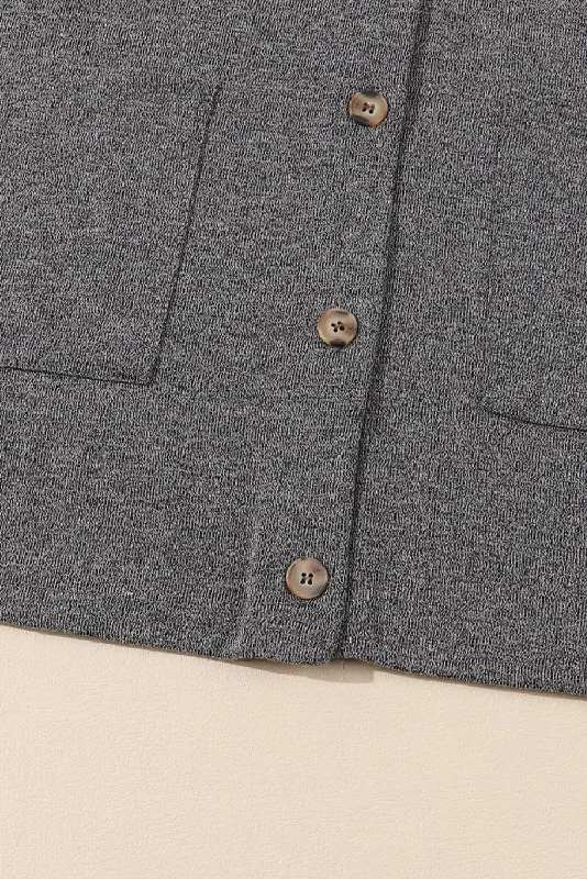 Comfy Cardigan Sweater Fitted Slim Tailored