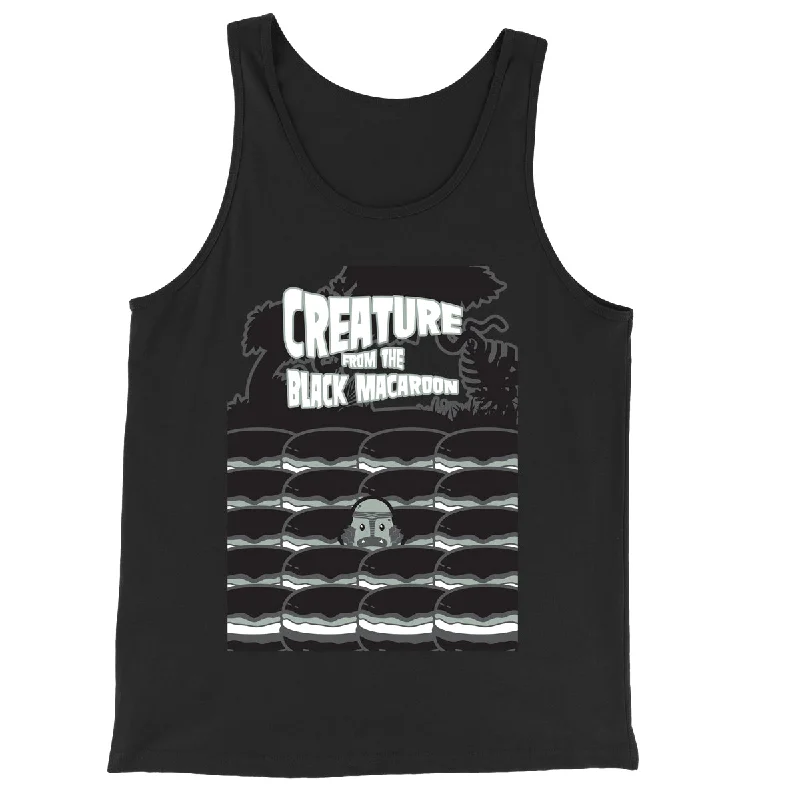Movie The Food™ "Creature From The Black Macaroon" Tank Top breathable tank top