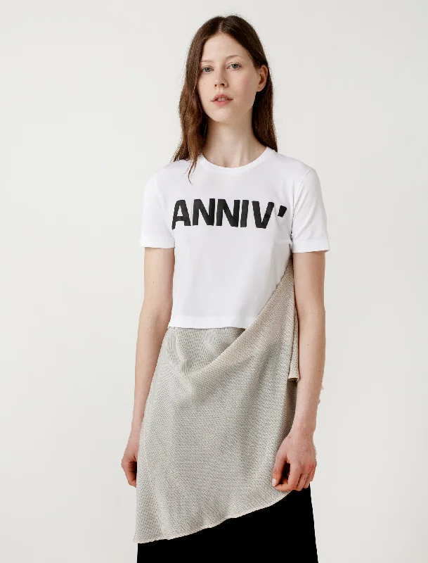 ANNIV Tee with Skirt Rubber/Olive wrap skirt elegant