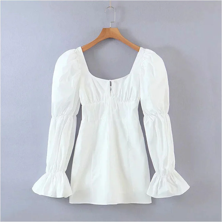 Retro court style square collar sweet foreign style Hip Wrap Skirt  7142 corduroy skirt durable
